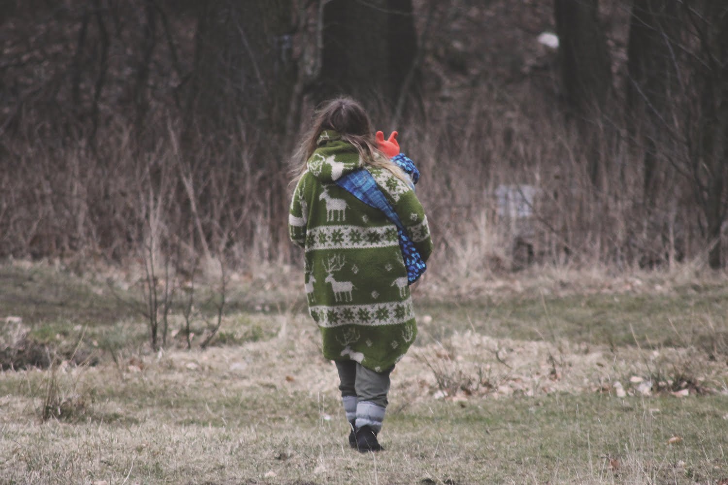 OCZY OCEANU II - CHUSTA KÓŁKOWA MADE BY E.BORSUK